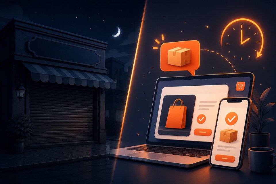 فروشگاه آنلاین با سئو حرفه‌ای — رشد فروش ارگانیک