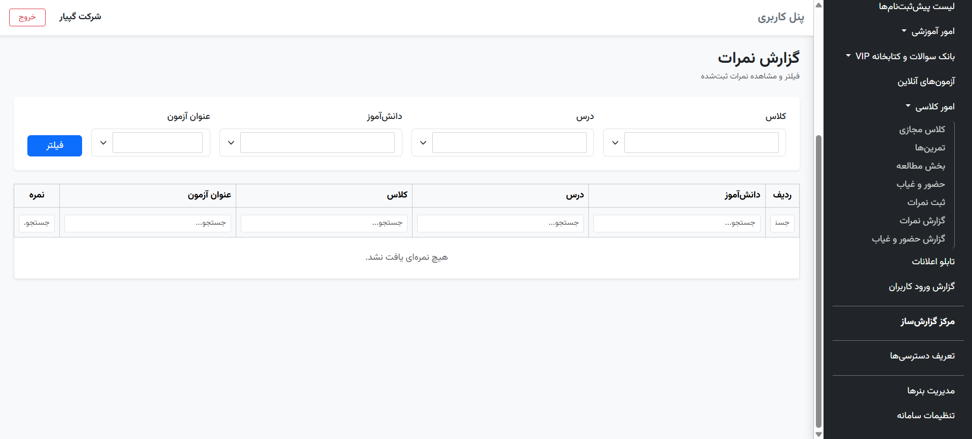 تصویر ۲۱ از محیط نرم‌افزار گپیار