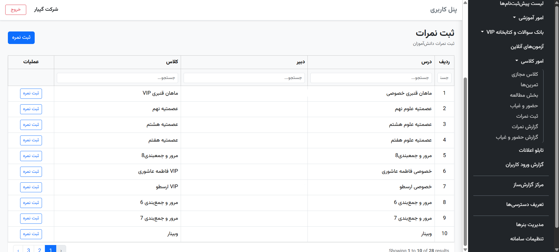تصویر ۲۰ از محیط نرم‌افزار گپیار