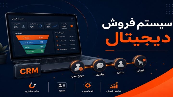 سیستم فروش دیجیتال چیست و چطور برای کسب‌وکار شما کار می‌کند؟