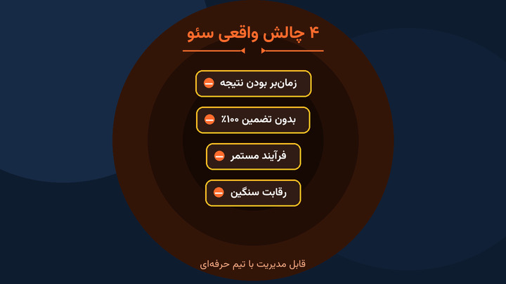 معایب و چالش‌های سئو